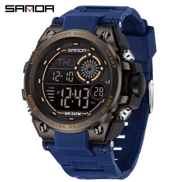 Reloj Sanda 6255 Silicona