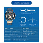 Reloj Curren 8329 Cuero