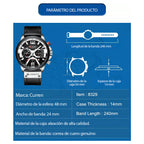 Reloj Curren 8329 Cuero