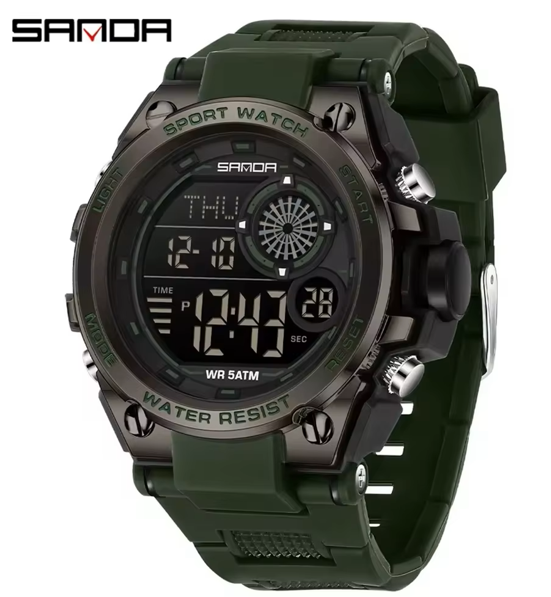 Reloj Sanda 6255 Silicona