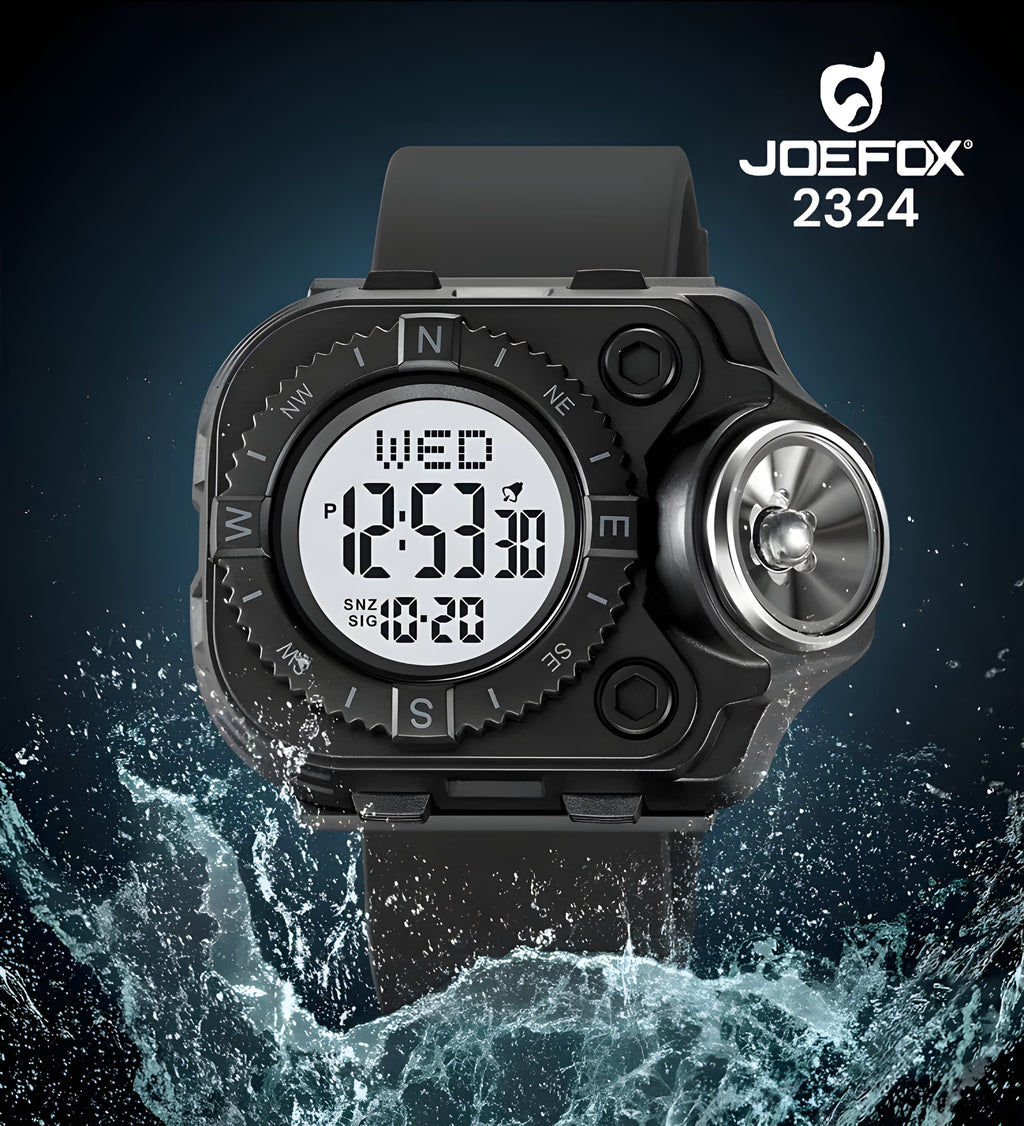 Reloj JoeFox Deportivo Militar Dual con Linterna LED