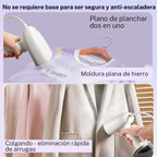 Plancha a Vapor Vertical Portátil de Ropa y Viaje