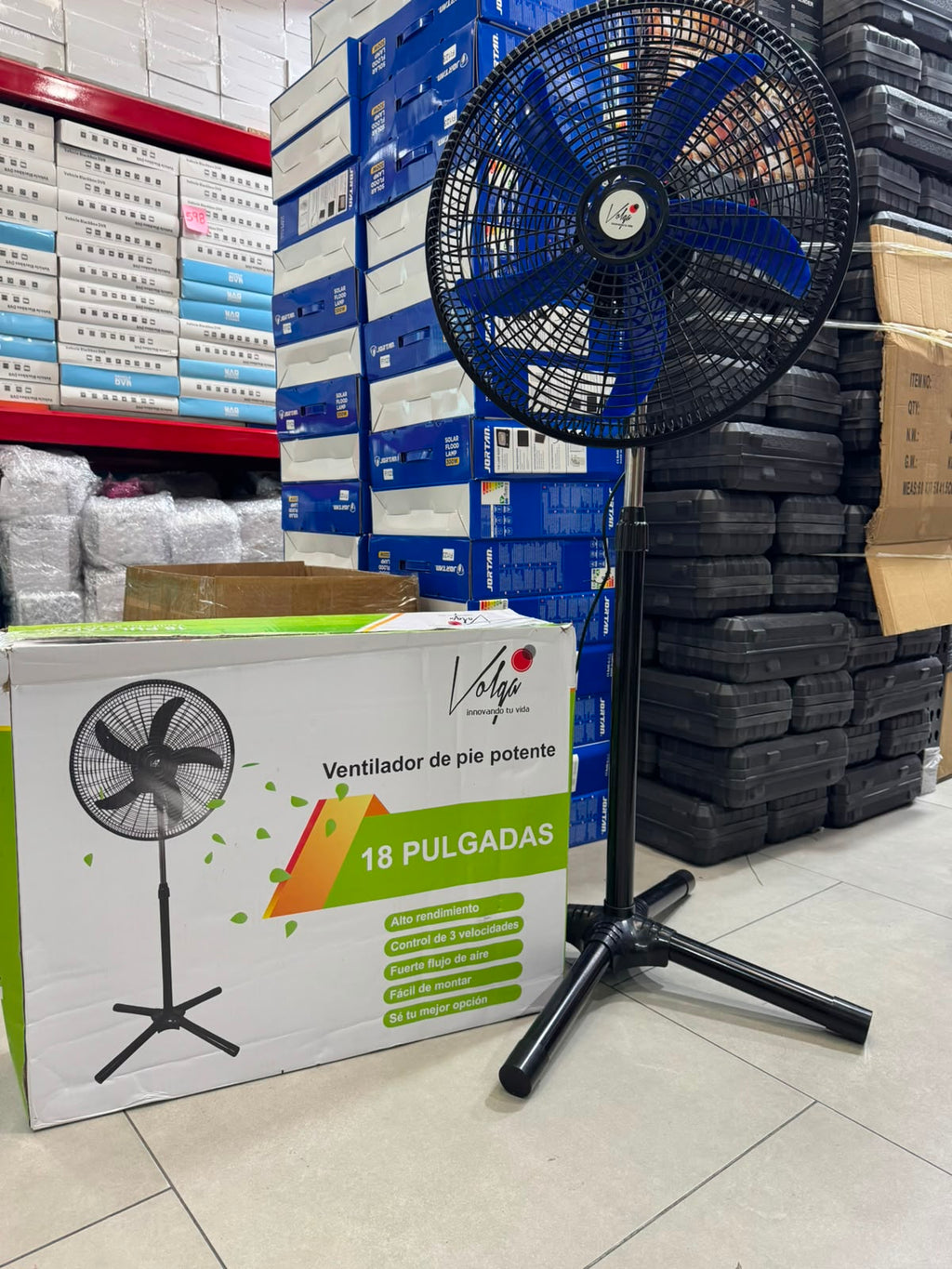 OF004 Ventilador de Pedestal X2