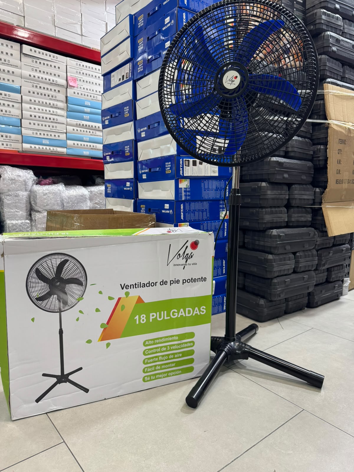 OF004 Ventilador de Pedestal X2