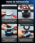 Soporte Magnético Giratorio para Celular en Auto
