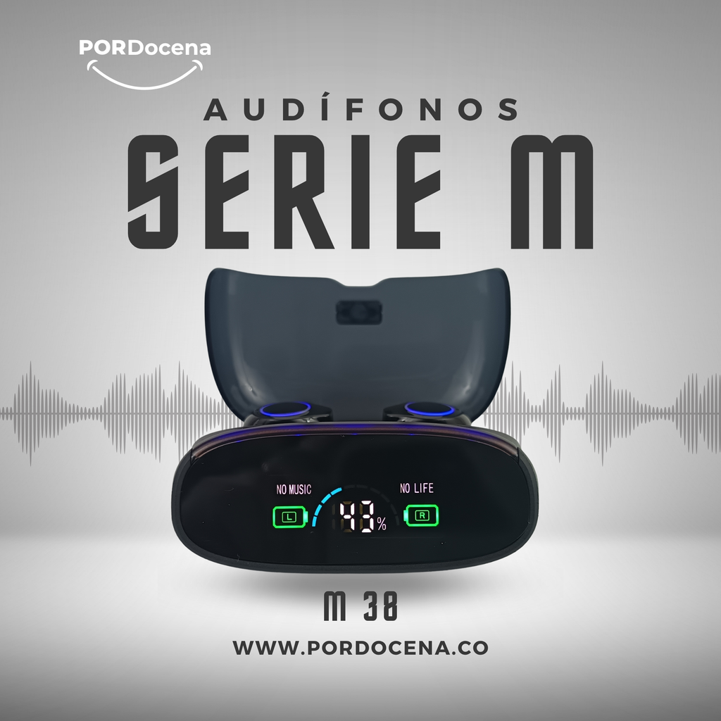 Audífonos Inalámbricos Bluetooth M38 Pro