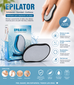 Piedra Depiladora de Cristal Exfoliante Sin Dolor